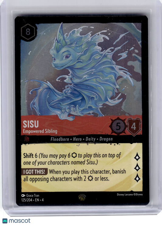 2024 Disney Lorcana Sisu Ursula's Return Legendary Foil #125