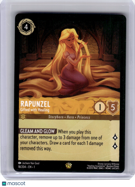 2023 Disney Lorcana Rapunzel The First Chapter Legendary #18