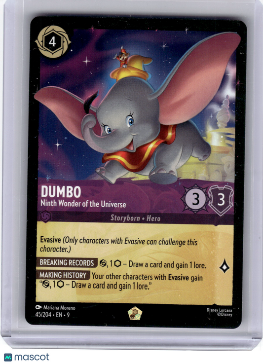 2025 Disney Lorcana Dumbo Fabled Legendary #45