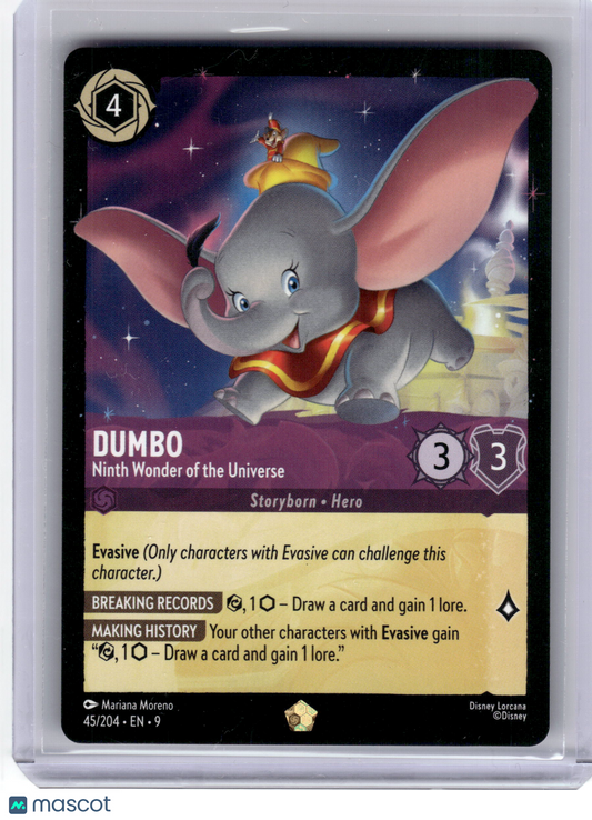 2025 Disney Lorcana Dumbo Fabled Legendary #45