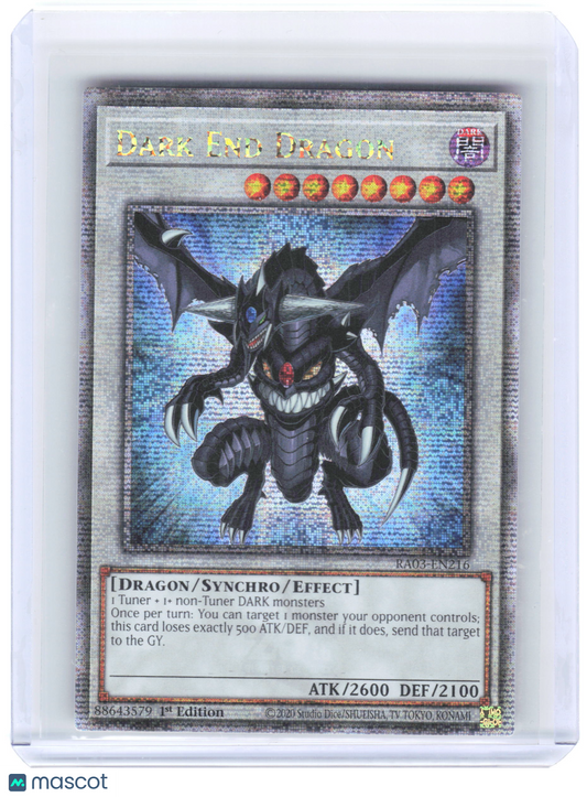 Yu-Gi-Oh! Dark End Dragon 2023 Quarter Century Bonanza Quarter Century SR