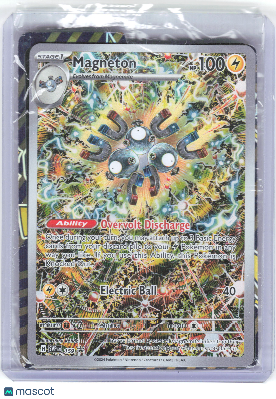 2024 Pokemon—Magneton #159 Scarlet & Violet Promos—Foil [Sealed w/ Dividers]
