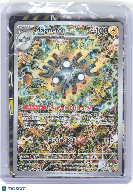 2024 Pokemon—Magneton #159 Scarlet & Violet Promos—Foil [Sealed w/ Dividers]