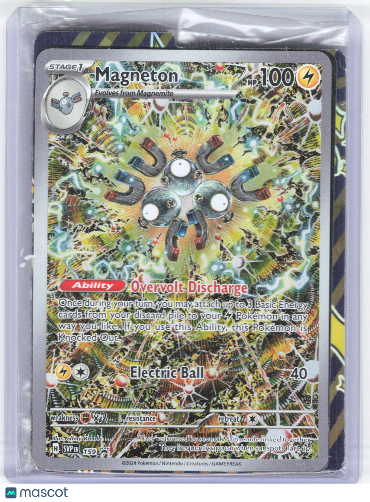 2024 Pokemon—Magneton #159 Scarlet & Violet Promos—Foil [Sealed w/ Dividers]