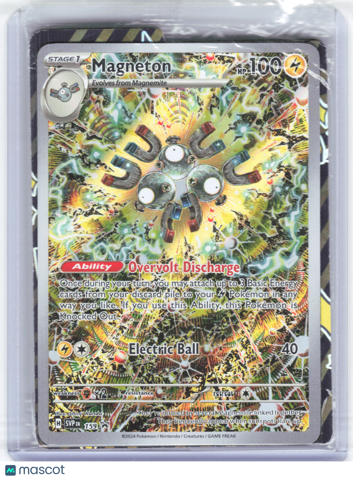 2024 Pokemon—Magneton #159 Scarlet & Violet Promos—Foil [Sealed w/ Dividers]