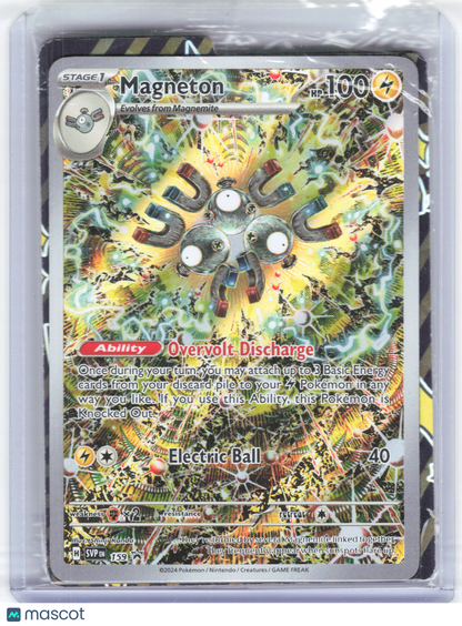 2024 Pokemon—Magneton #159 Scarlet & Violet Promos—Foil [Sealed w/ Dividers]