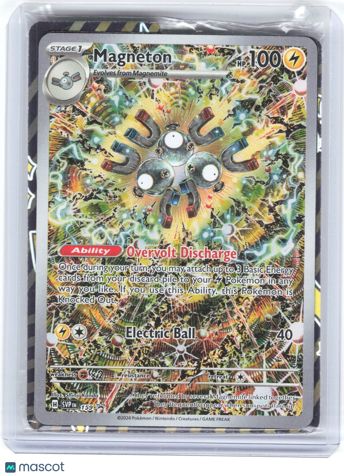 2024 Pokemon—Magneton #159 Scarlet & Violet Promos—Foil [Sealed w/ Dividers]