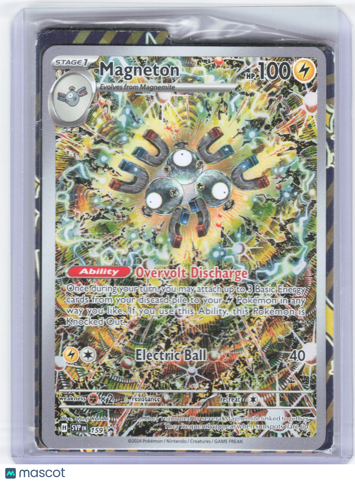 2024 Pokemon—Magneton #159 Scarlet & Violet Promos—Foil [Sealed w/ Dividers]