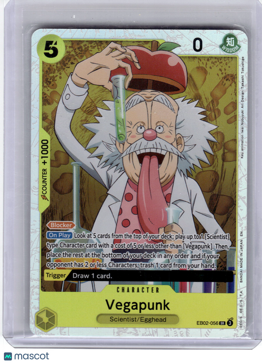 2025 One Piece CG Vegapunk Anime 25th Collection Super Rare Foil #EB02-056