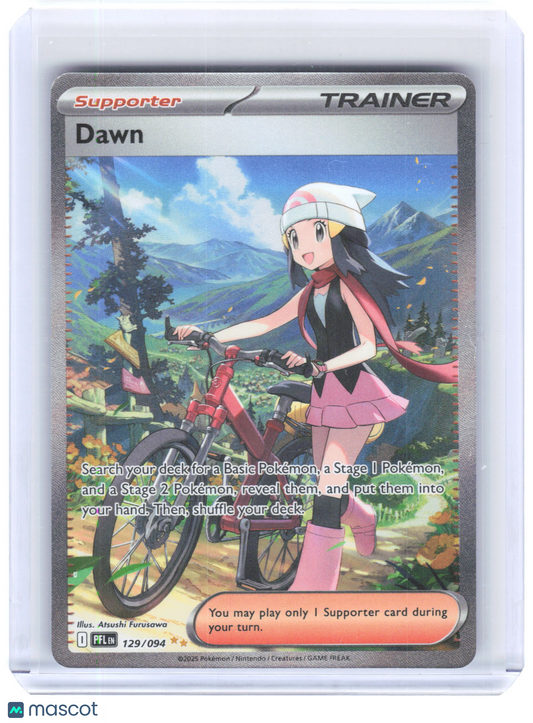 2025 Pokemon—Dawn #129/094 Phantasmal Flames—Special Illustration Rare Holo