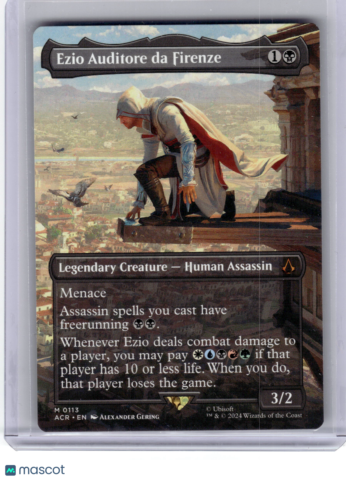 2024 Magic: TG Ezio Auditore da Firenze Assassin's Creed Mythic #113 Borderless
