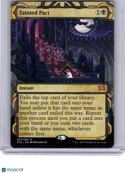 2021 Magic: The Gathering—Tainted Pact #33 Strixhaven Mystical Archive— Borderless