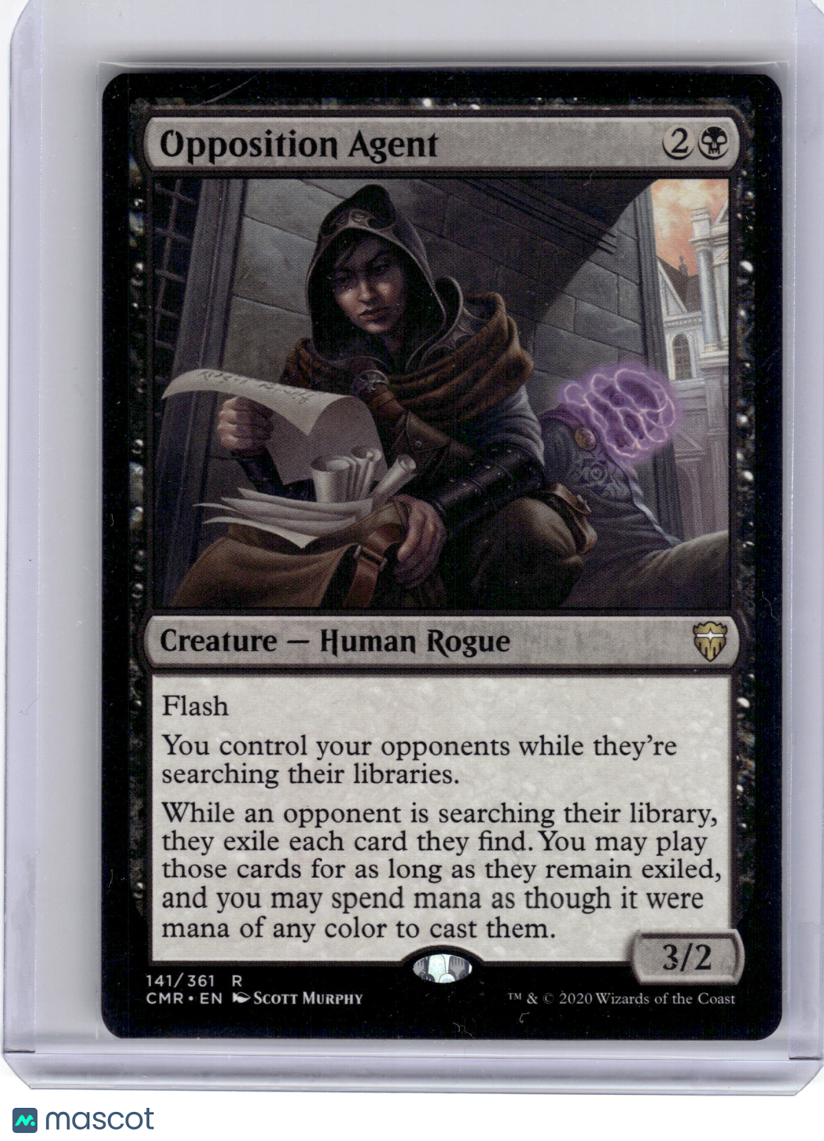 2020 Magic: The Gathering Opposition Agent Commander Legends Rare Non-Foil #141