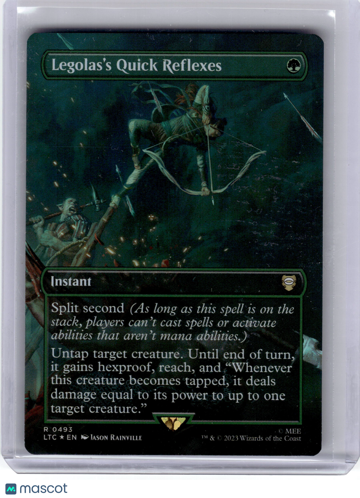 2023 Magic: The Gathering Legolas's Quick Reflexes Lord of the Rings Foil #493