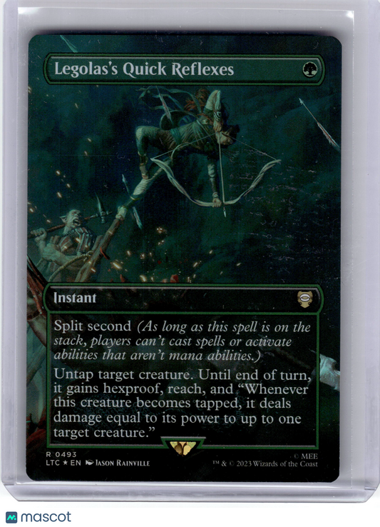 2023 Magic: The Gathering Legolas's Quick Reflexes Lord of the Rings Foil #493