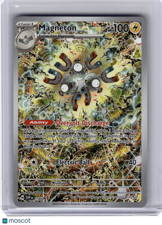 2024 Pokemon Magneton Scarlet & Violet Black Star Promo Holo #159 Near Mint