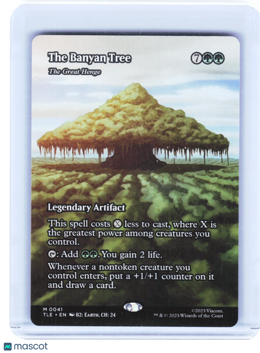2025 Magic: The Gathering—The Banyan Tree #0041 TLE—Non-Foil (Borderless)