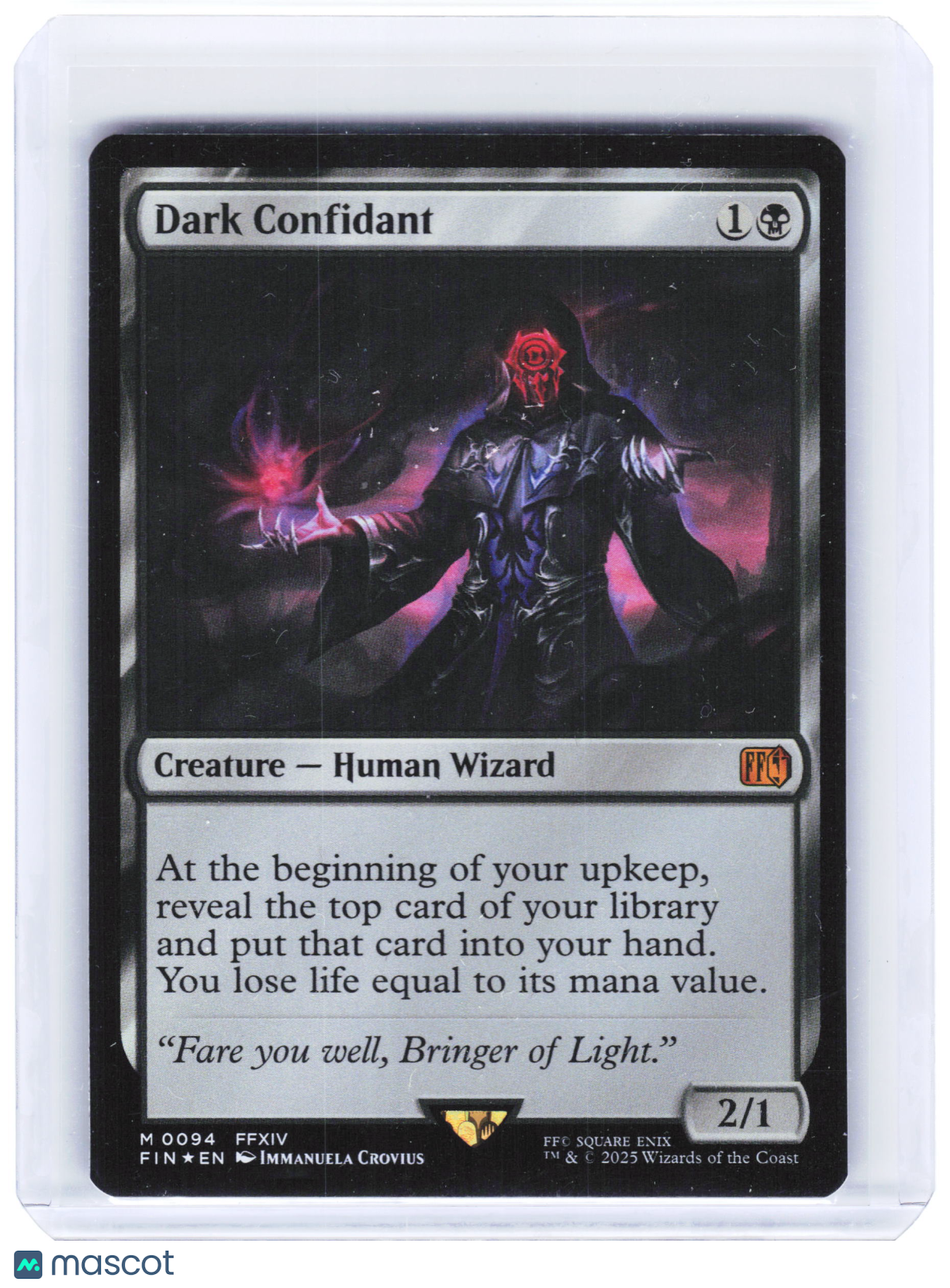 2025 Magic: The Gathering—Dark Confidant #0094 Final Fantasy (FIN)—Mythic Foil