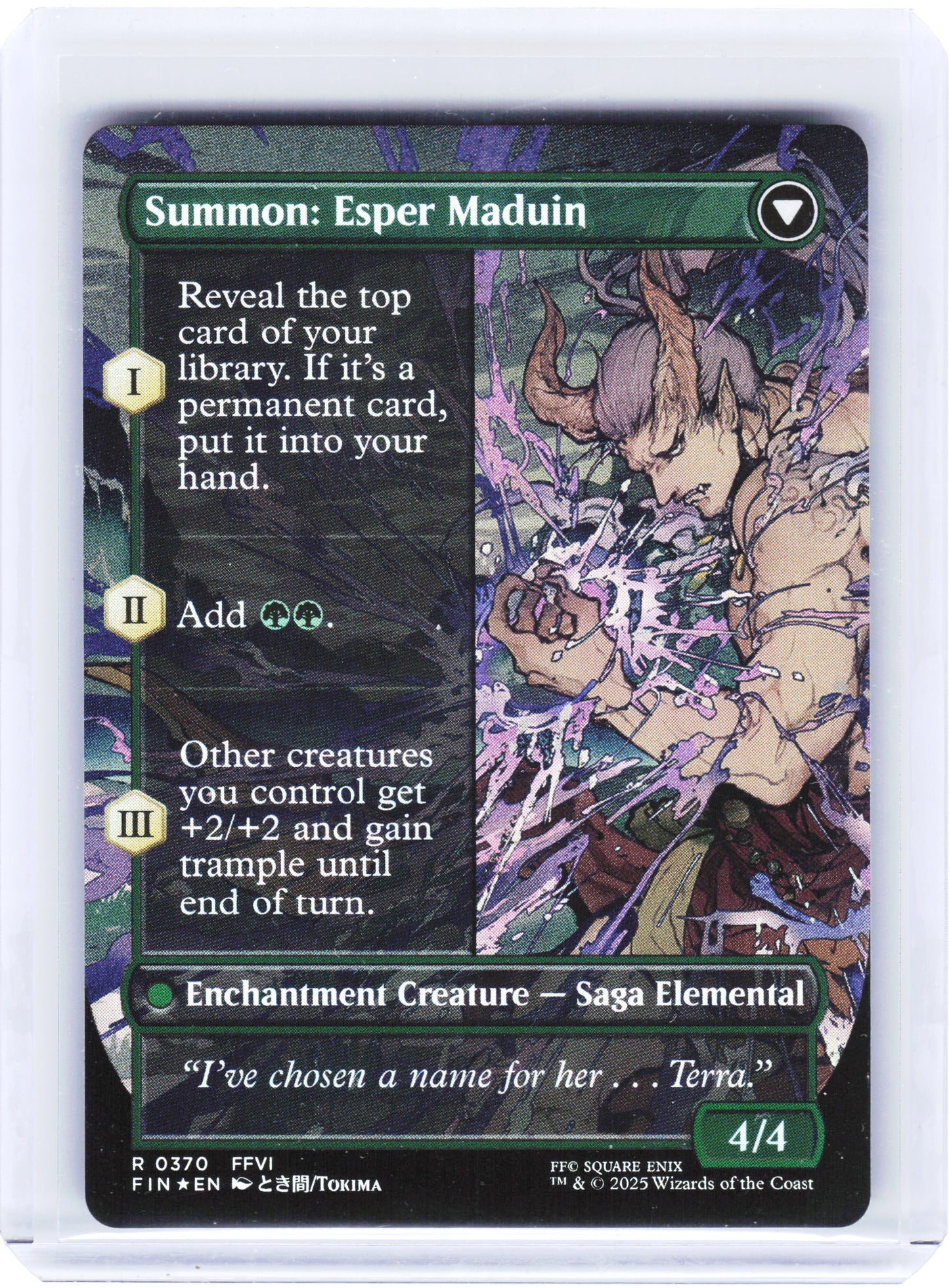 2025 Magic: The Gathering—Esper Origins #0370 FIN—Rare Foil (Borderless)