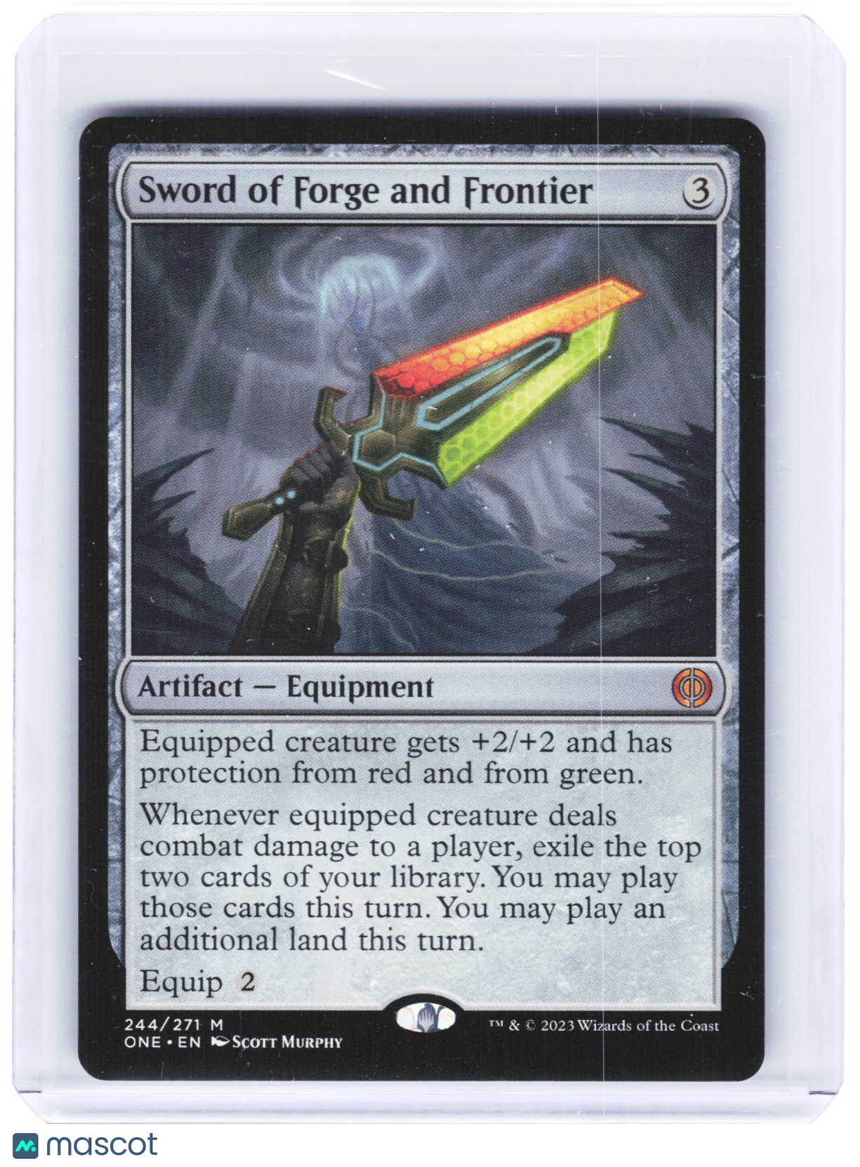 2023 Magic: The Gathering—Sword of Forge and Frontier #244 ONE—Mythic Non-Foil