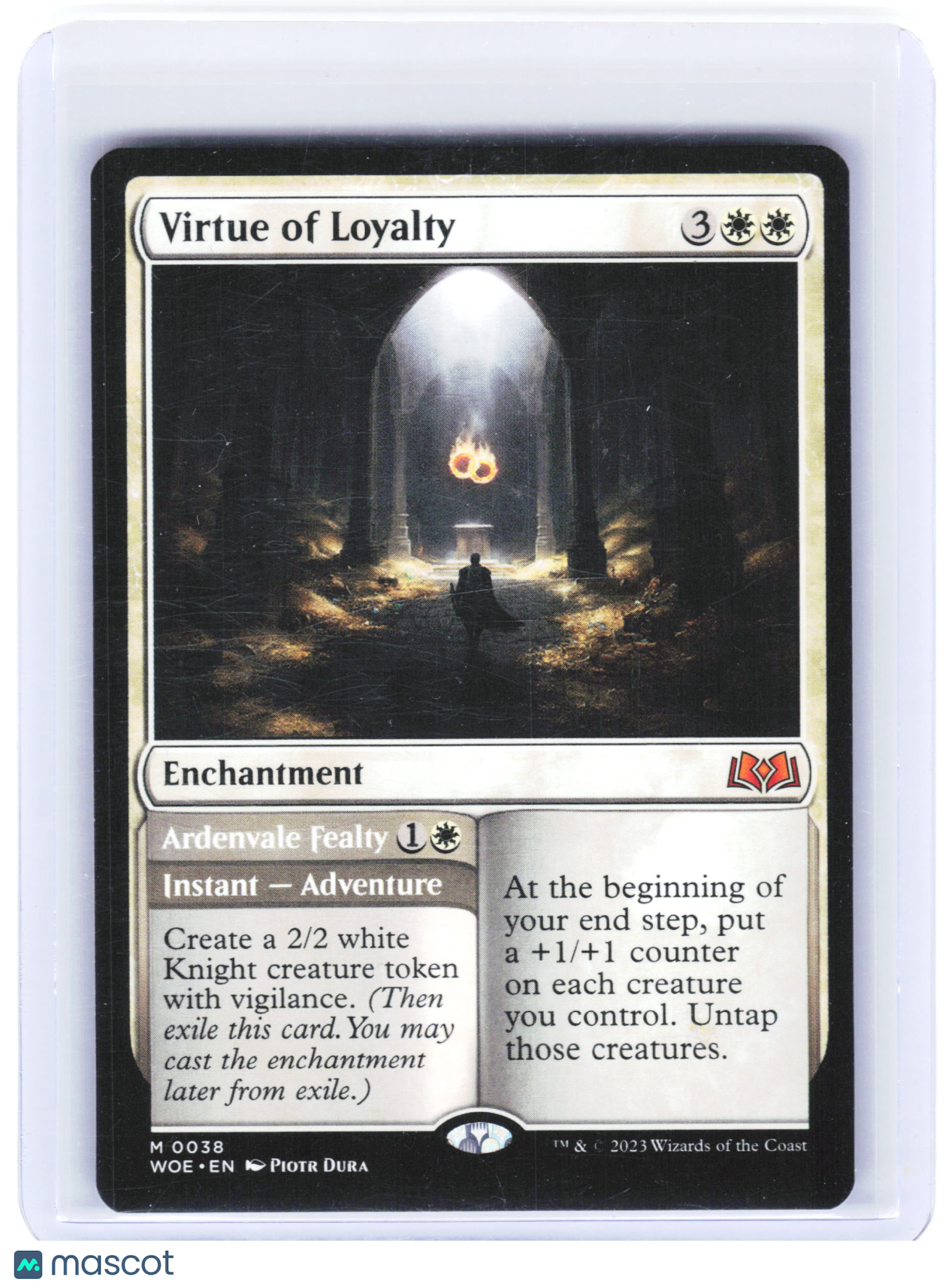 2023 Magic: The Gathering—Virtue of Loyalty #0038 WOE—Mythic Non-Foil