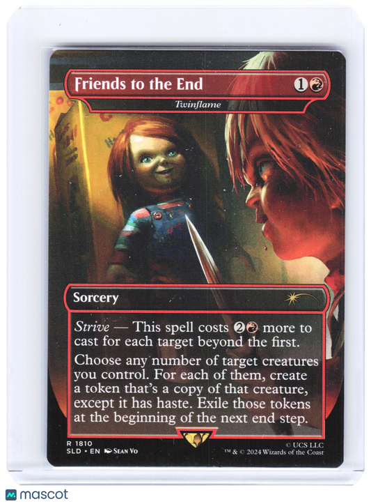 2024 Magic: The Gathering—Friends to the End - Twinflame #1810 SLD—Rare Non-Foil