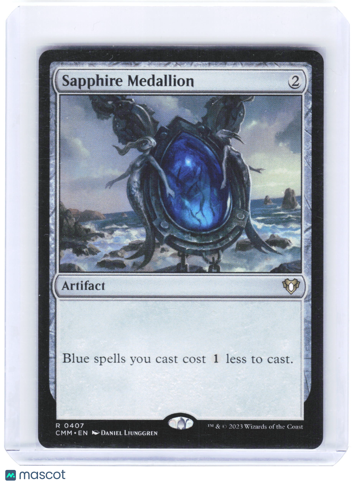 2023 Magic: The Gathering—Sapphire Medallion #0407 CMM—Rare Non-Foil
