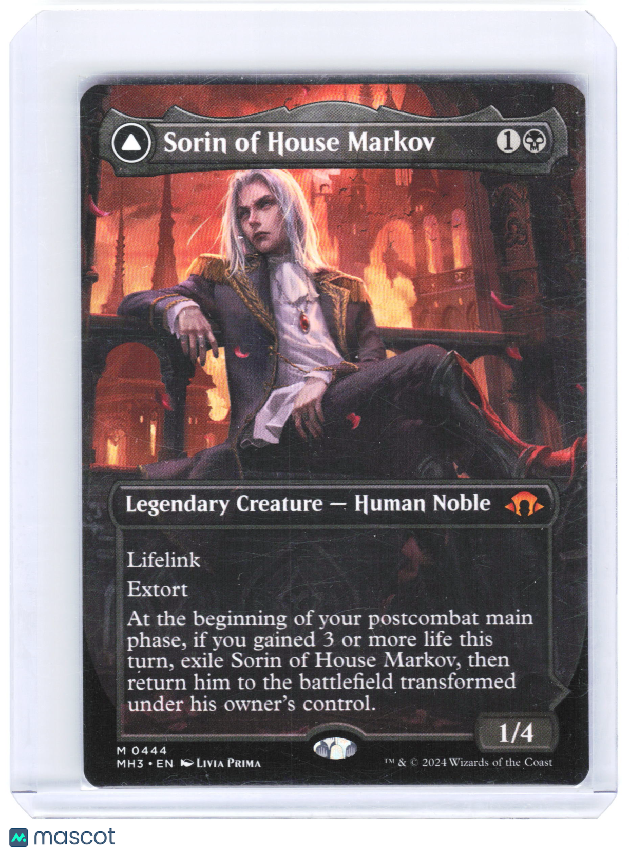2024 Magic: The Gathering—Sorin of House Markov #0444 MH3—Non-Foil (Borderless)