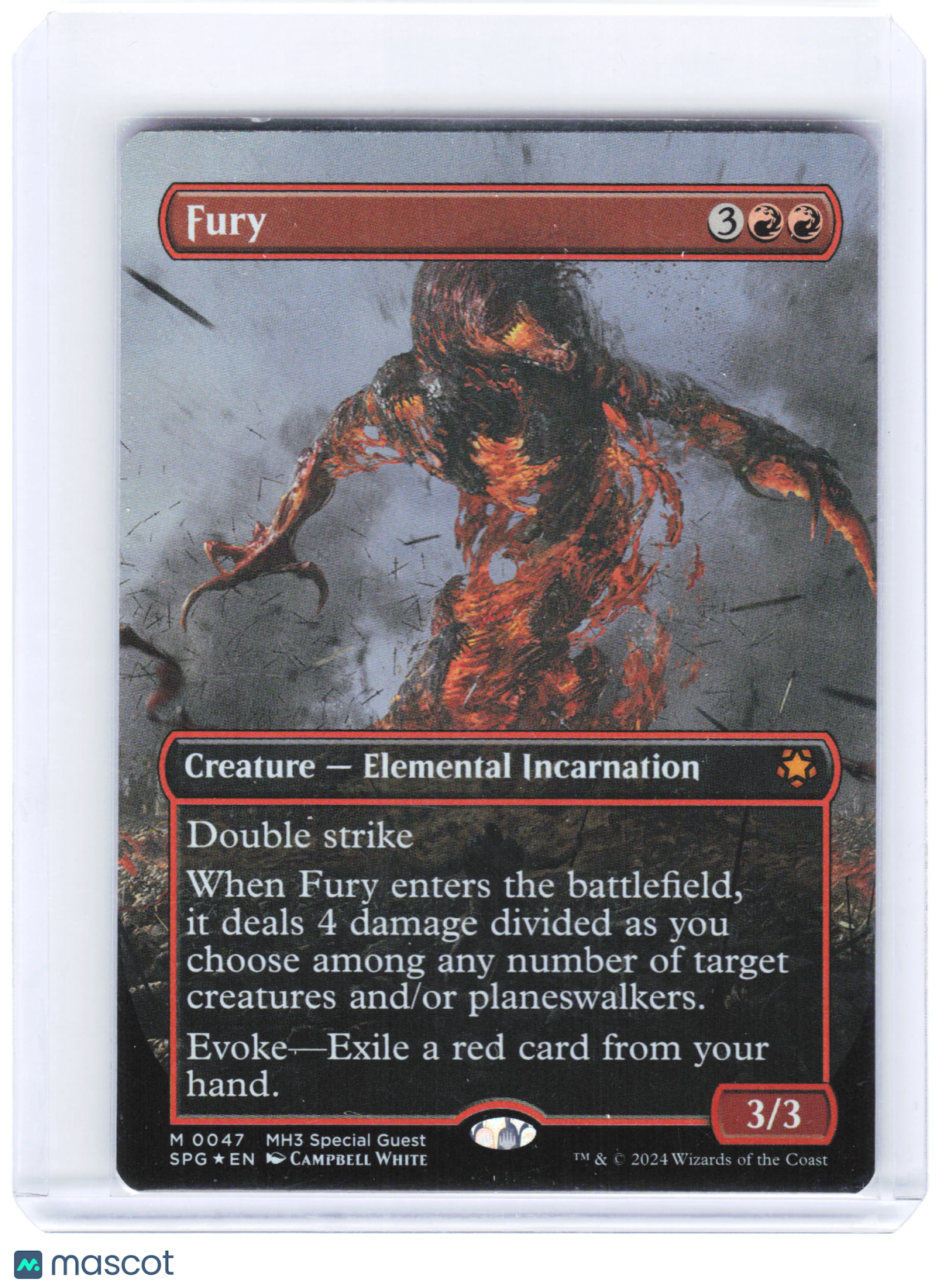 2024 Magic: The Gathering—Fury #0047 MH3: Special Guests (SPG)—Mythic Foil
