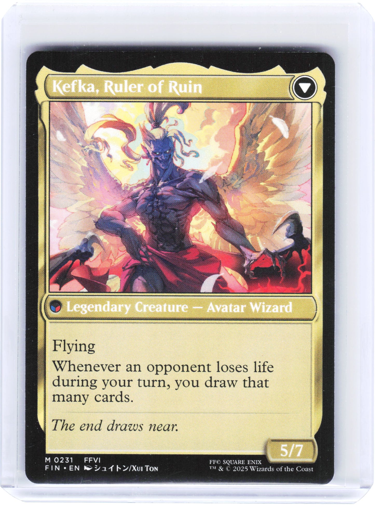 2025 Magic: The Gathering—Kefka, Court Mage #0231 Final Fantasy (FIN)—Non-Foil