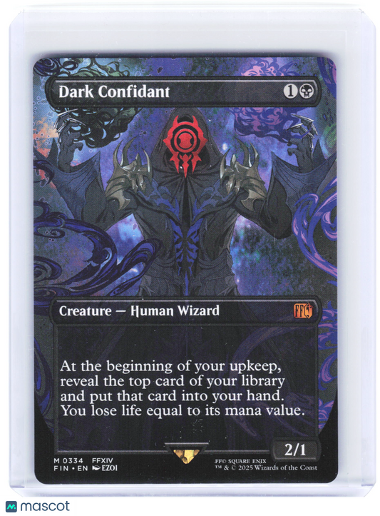 2025 Magic: The Gathering—Dark Confidant #0334 FIN—Mythic Non-Foil (Borderless)