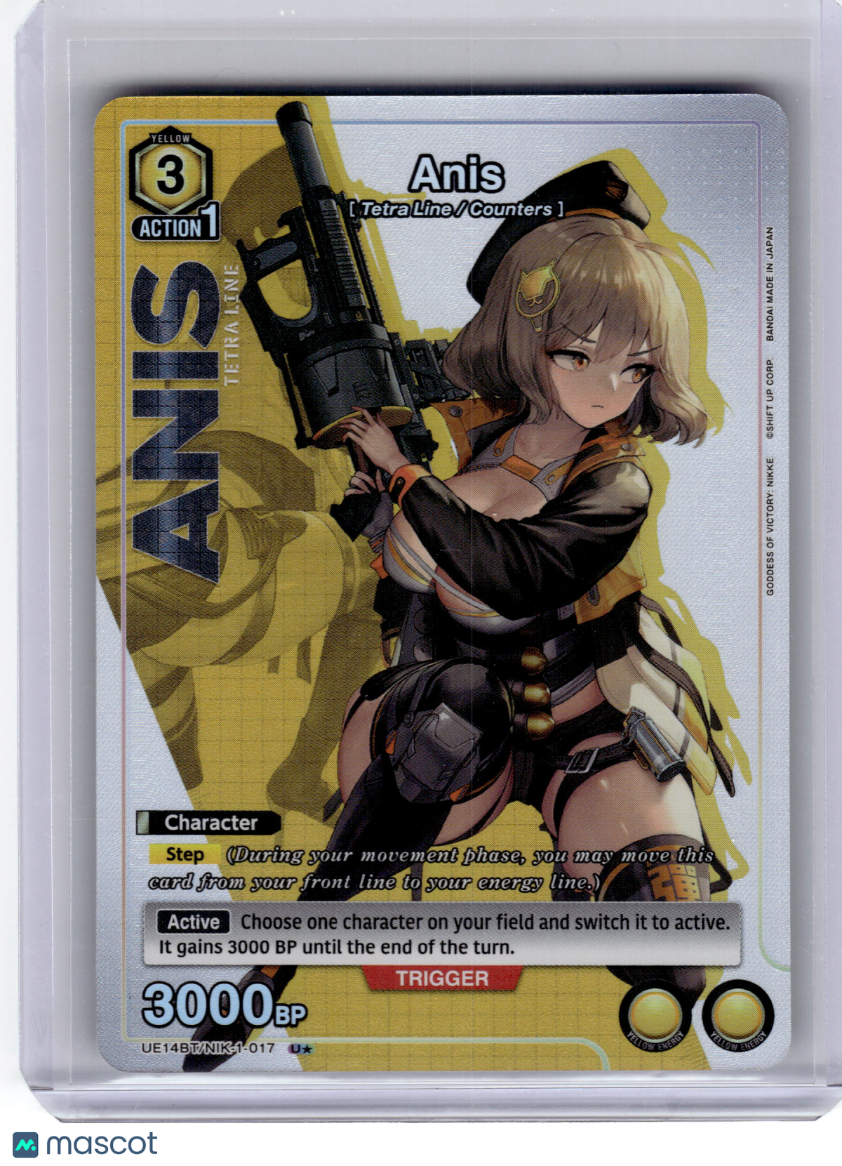 2024 Union Arena—Anis #NIK-1-017 Goddess of Victory: Nikke— Near Mint