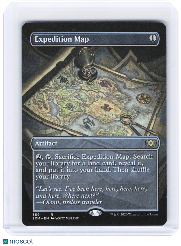 2020 Magic: The Gathering—Expedition Map #359 Double Masters—Foil ...