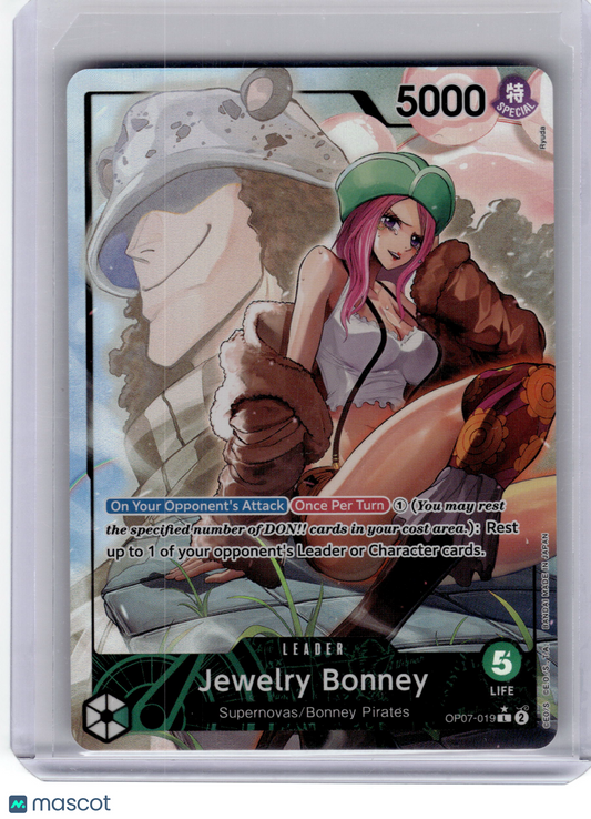2024 One Piece Jewelry Bonney 500 Years in the Future Leader #OP07-019 Alt Art