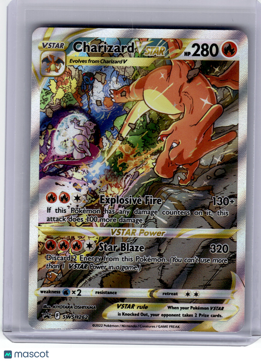 2022 Pokemon Charizard VSTAR Sword & Shield Black Star Promo #SWSH262 Near Mint