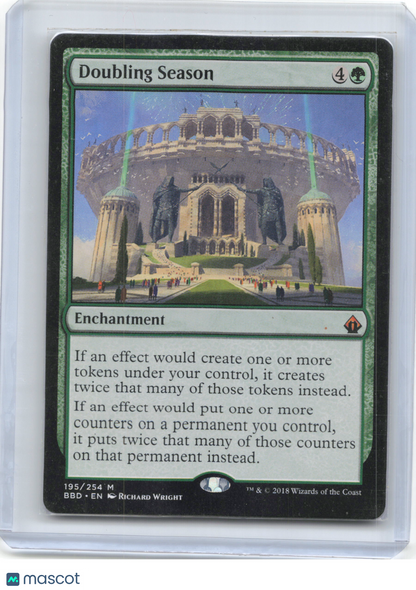 2018 Magic: The Gathering—Doubling Season #195 Battlebond—