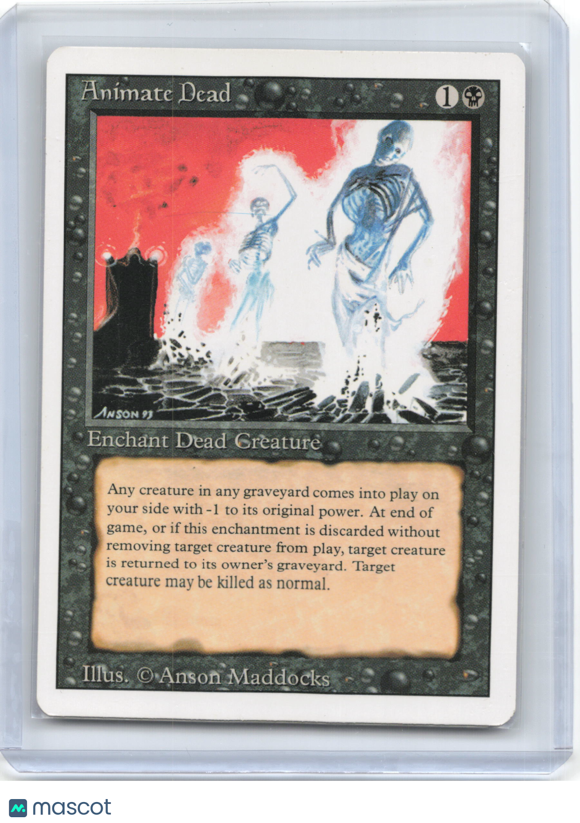 1993 Magic: The Gathering—Animate Dead —
