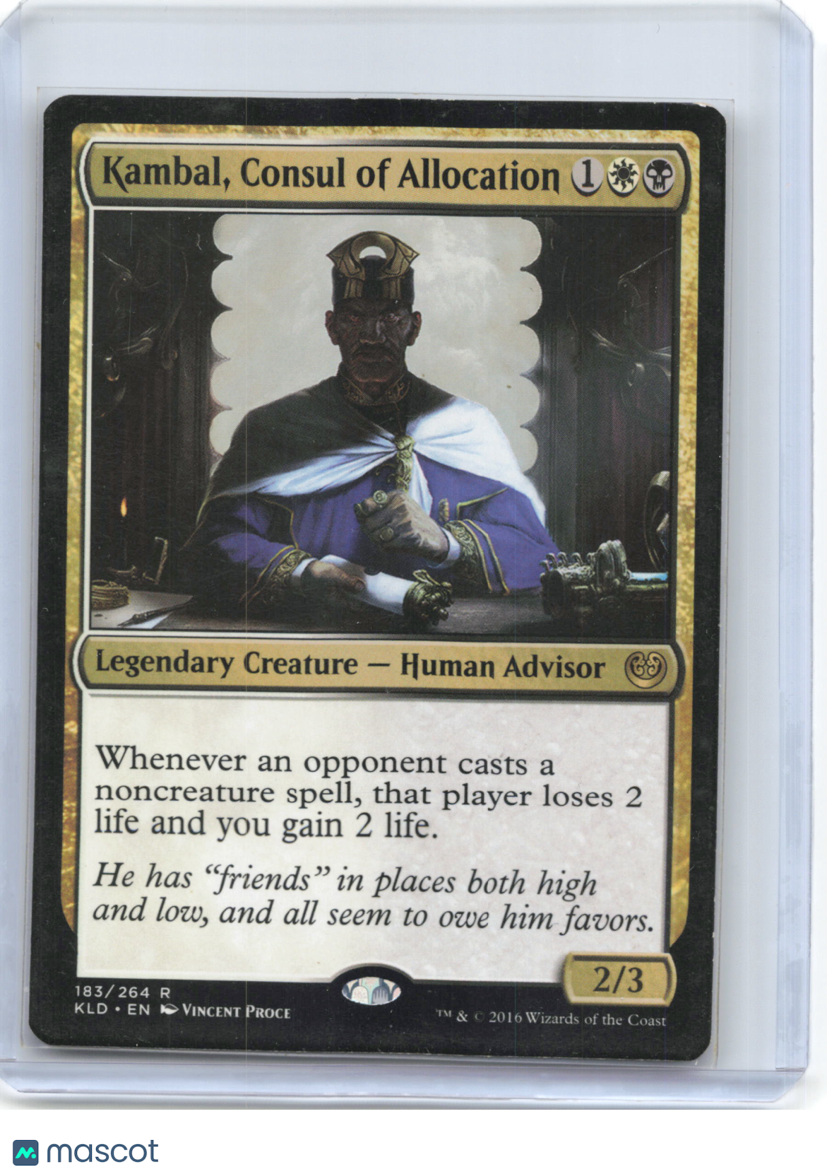 2016 Magic: The Gathering—Consul of Allocation Kambal #183 Kaladesh—