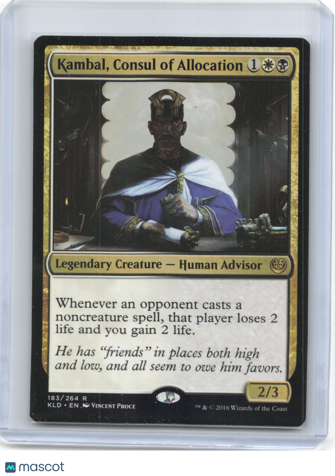 2016 Magic: The Gathering—Consul of Allocation Kambal Kaladesh—