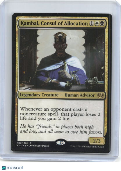 2016 Magic: The Gathering—Consul of Allocation Kambal Kaladesh—