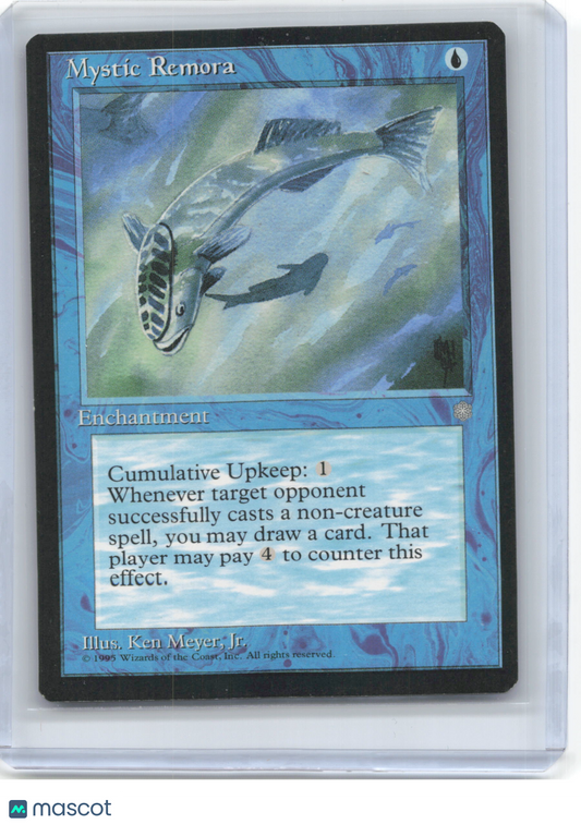 1995 Magic: The Gathering—Mystic Remora Ice Age—