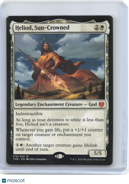 2020 Magic: The Gathering—Sun-Crowned Heliod #18 Theros Beyond Death—
