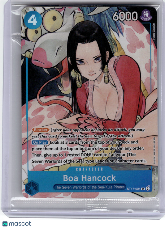 2024 One Piece Card Game—Boa Hancock #ST17-004 The Seven Warlords of the Sea— Sealed