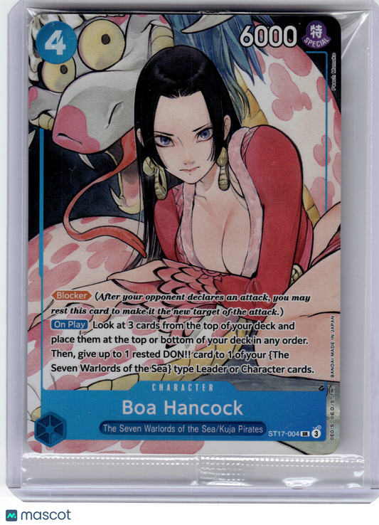 2024 One Piece—Boa Hancock #ST17-004 The Seven Warlods of the Sea— Sealed