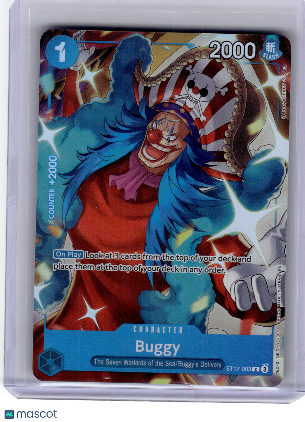 2025 One Piece Card Game Buggy One Piece Promo Cards (OP-PR) Common #ST17-003