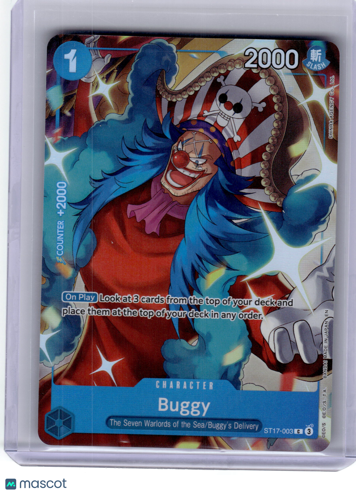 2025 One Piece Card Game Buggy One Piece Promo Cards (OP-PR) Common #ST17-003
