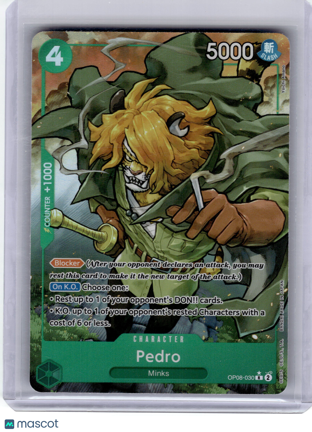 2024 One Piece Card Game—Pedro #OP08-030 Two Legends—