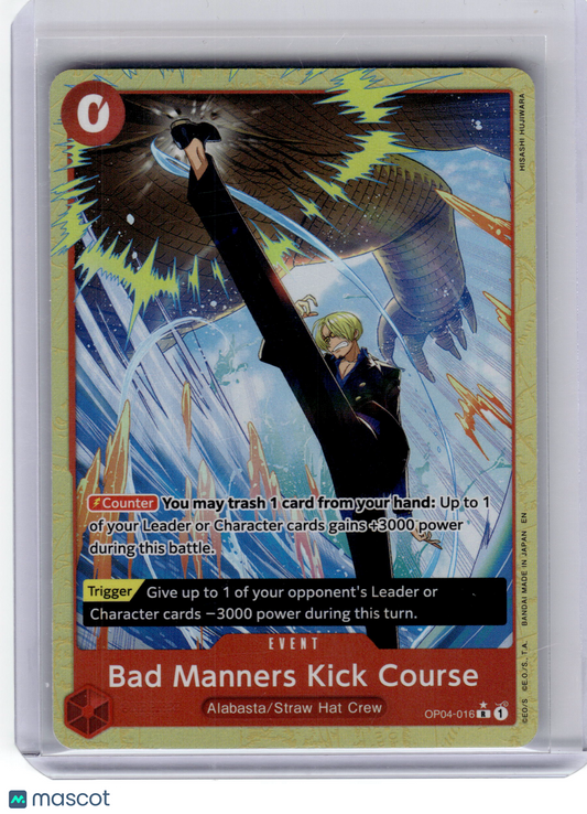 2025 One Piece Card Game Sanji Premium Booster(The Best Vol.2) Rare #OP04-016