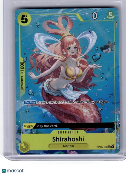 2024 One Piece Card Game Shirahoshi Premium Booster Uncommon #OP03-116