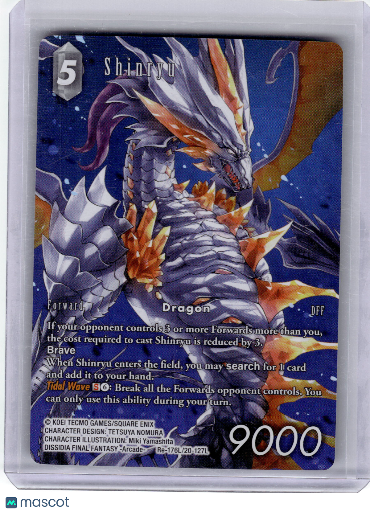 2025 Final Fantasy Trading Card Game—Shinryu #Re-176L/20-127L Legacy Collection—